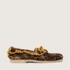 Men's Cruise loafer in leopard-print pony skin