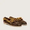Men's Cruise loafer in leopard-print pony skin