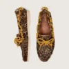 Men's Cruise loafer in leopard-print pony skin