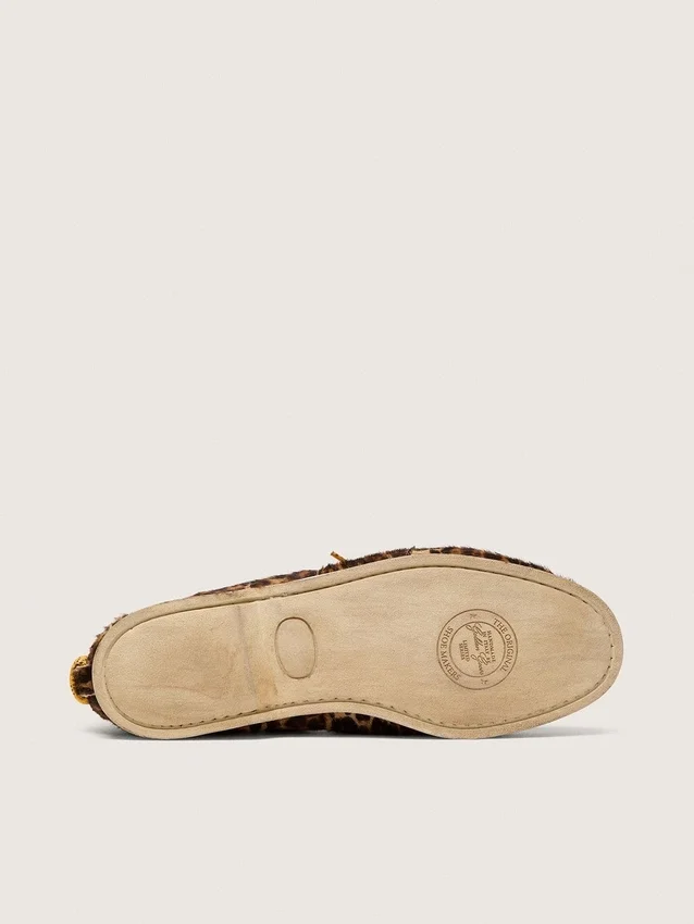 Men's Cruise loafer in leopard-print pony skin