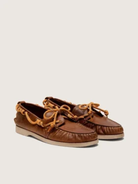 Men’s Cruise loafer in tobacco-colored leather