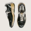 Men’s Dad-Star in black and silver mesh and nappa with ice-gray star
