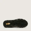 Men’s Dad-Star in black and silver mesh and nappa with ice-gray star