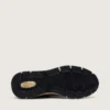 Men's Dad-Star in dove-gray suede and silver mesh with white leather star and suede heel tab