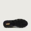 Men's Dad-Star in suede and mesh with white leather star and beige leather heel tab