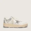 Women’s Forty2 with grey star and white leather heel tab
