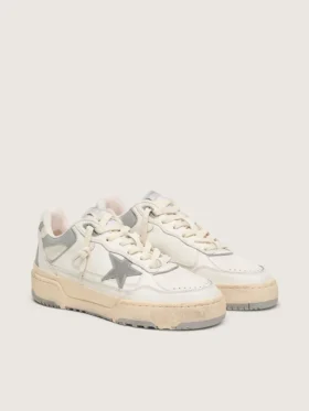 Men’s Forty2 with grey star and white leather heel tab