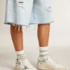 Men’s Forty2 with grey star and white leather heel tab