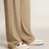 Men’s Forty2 with pink star and white leather heel tab