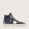 Men's Francy in leather with leather star and heel tab