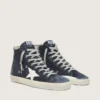 Men's Francy in leather with leather star and heel tab