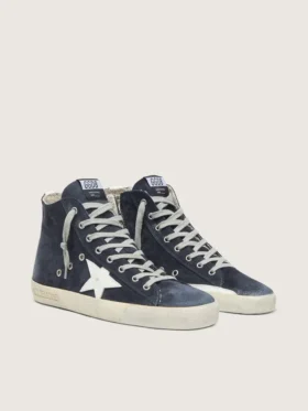 Men’s Francy in leather with leather star and heel tab