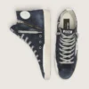 Men's Francy in leather with leather star and heel tab