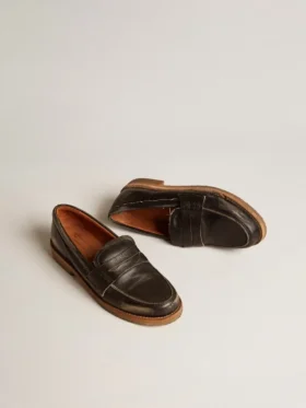 Men’s Jerry loafer in black leather