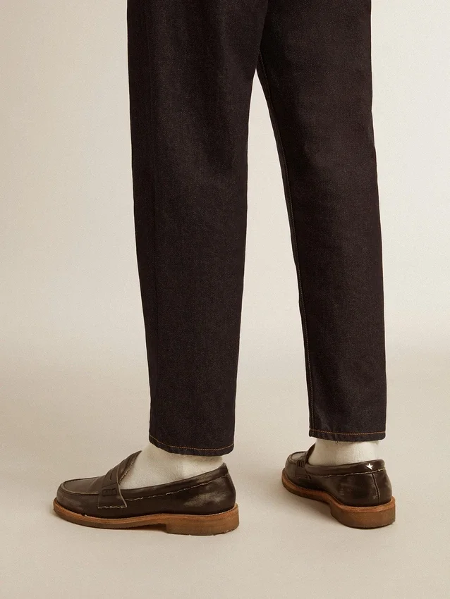 Men's Jerry loafer in black leather