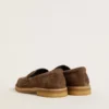 Men's Jerry loafer in dove-gray suede