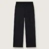 Men’s joggers in black wool