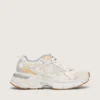 Men’s Lightstar in white leather and mesh with worn-white star