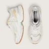 Men’s Lightstar in white leather and mesh with worn-white star