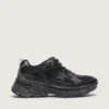 Men’s Lightstar with black leather and mesh upper and black star