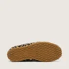Men's Marathon Speed in beige and black leopard-print pony skin with black leather star