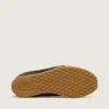 Men's Marathon Speed in leather with brown snake print, black star and silver leather heel tab