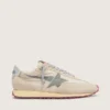 Men’s Marathon with beige nylon upper and gray star