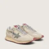 Men’s Marathon with beige nylon upper and gray star