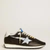 Men’s Marathon with black nylon upper and white star