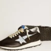 Men’s Marathon with black nylon upper and white star