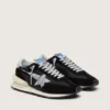 Men’s Marathon with black ripstop nylon upper and silver star