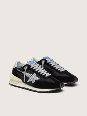 Men’s Marathon with black ripstop nylon upper and silver star