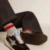 Men’s Marathon with black ripstop nylon upper and silver star