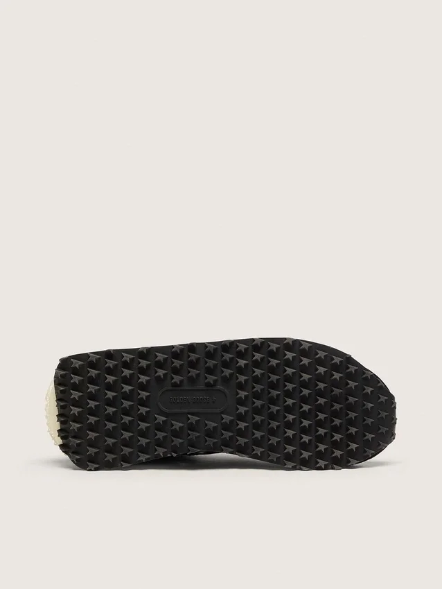 Men’s Marathon with black ripstop nylon upper and silver star