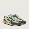 Men's Marathon with green nylon upper and black star