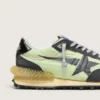 Men's Marathon with green nylon upper and black star