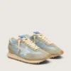 Men’s Marathon with light blue nylon upper and pastel blue star