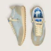 Men’s Marathon with light blue nylon upper and pastel blue star