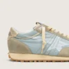 Men’s Marathon with light blue nylon upper and pastel blue star