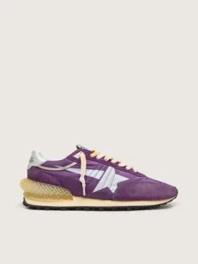 Women’s Marathon with purple nylon upper and white star