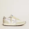 Men’s Marathon with white nylon upper and silver star