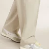 Men’s Marathon with white nylon upper and silver star