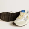 Men’s Marathon with white nylon upper and silver star