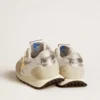 Men’s Marathon with white nylon upper and silver star