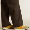 Men’s Marathon with yellow nylon upper and orange star