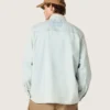 Men’s overshirt in light blue denim