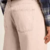 Men's pink dyed jeans