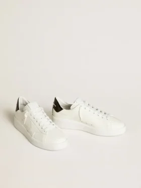 Men’s Purestar with leather star and black patent leather heel tab