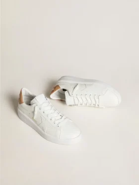 Men’s Purestar with leather star and croc-print leather heel tab