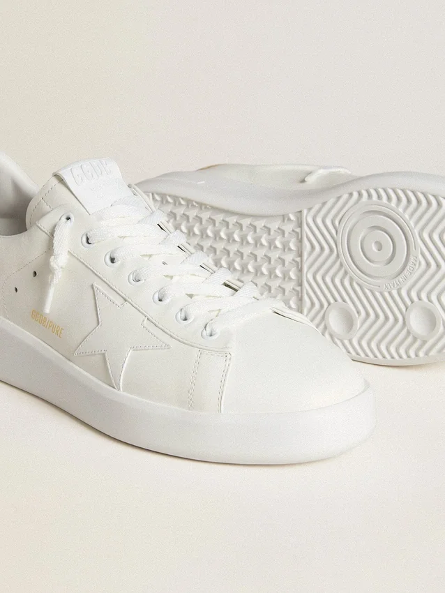 Men's Purestar with leather star and croc-print leather heel tab